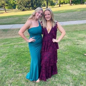 Lulus tiered formal/prom dress